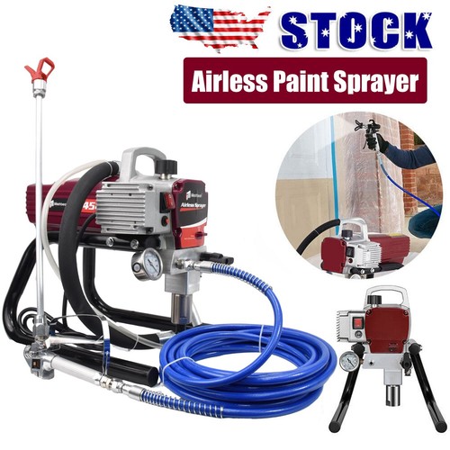2.5HP 110V-115V High Pressure Airless Paint Sprayer Gun Sprayer Machine 1700W