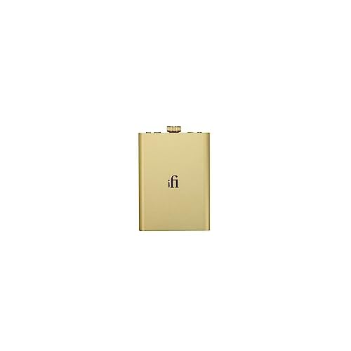iFi Hip-dac2 Gold Edition - Portable Balanced DAC Headphone Amplifier for Android, iPhone with USB Input OnlyOutputs: 3.5mm Unbalanced  4.4mm Balanced MQA Decoder