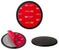Navitech 80mm (Twin Pack) in Car Adhesive Universal Dash Disc for Windscreen Suction Cups Compatible with Garmin z?mo XT Sat Nav