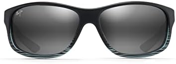 Maui Jim Polarized Mens and Womens Kaiwi Channel Wrap Sunglasses
