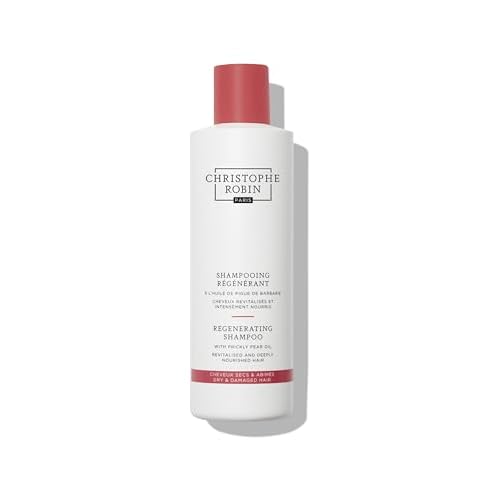 Christophe Robin Regenerating Shampoo With Prickly Pear Oil for Dry, Damaged and Chemically Treated Hair