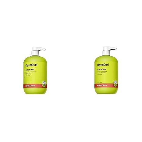 DevaCurl CurlBond Re-Coiling Cream Conditioner | Re-links Broken Bonds | Strengthens| Seals Split Ends | Preserves Color Up to 30 Washes