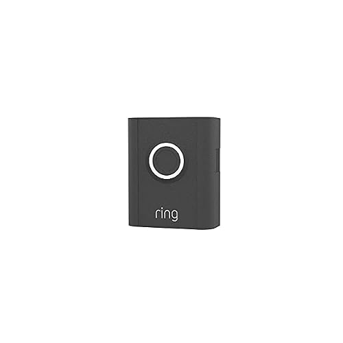 Ring Interchangeable Faceplate for Doorbells - Video Doorbell 3, Video Doorbell 3 Plus, Video Doorbell 4, Battery Doorbell Plus, Battery Doorbell Pro - Galaxy Black