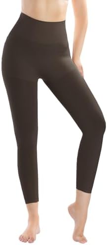 MD Shapewear for Women Tummy Control Seamless High Waisted Light Compression Footless Tights Leggings