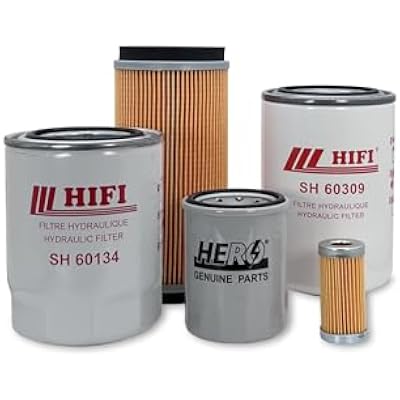 HERO Maintenance Filter Kit For Mahindra 2216 Tractor Filters Compatible With OEM 35460501800 MAM0117 MM404879 11812303000 19682581000 HST