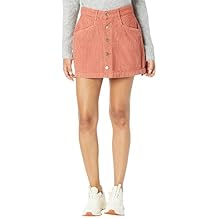 Free People Ray Cord Miniskirt Myrrh 0