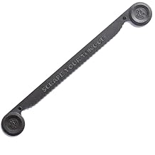 ScrapeYourTongue - #1 Daily Tongue Scraper for Oral Health. 100% Recyclable, Reusable, and Gag Proof Tongue Cleaner (1 Count (Pack of 1))