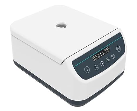 Lab Centrifuge for Biochemistry PRP Cosmetic with Max Speed 500 to 4000rpm Max RCF 2182xg Rotor Max Capacity 2/5/10ml*18