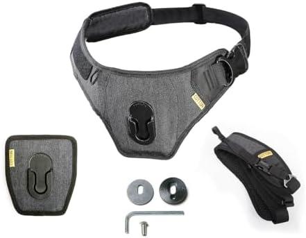 Cotton Carrier Slingbelt for Two Cameras
