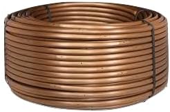 Netafim Irrigation Drip Tubing, On Surface Dripline Hose Drip Irrigation Dual Layered Tubing Coil, 0.9 GPH, 250 ft. x 12 in. Spacing (17mm), TLCV9-12025