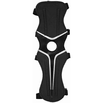 Archery Arm Guard - Adjustable Nylon Arm Protector with 4 Elastic Straps
