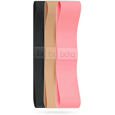 Bala Bands Resistance Bands for Women & Men - Fabric Exercise Bands for Working Out - Wrist, Ankle, Legs & Booty Bands - Workout Resistance Bands for Yoga, Pilates, Strength Training