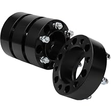 IRONTEK 50mm 6x139.7mm Wheel Spacer Adapters Fit for Lexus 2010-2023 GX460/ 2003-2009 GX470 (2 inch,106mm Hub Bore) 6x5.5 Hubcentric Spacer Adapters M12x1.5 Studs 4PCS 10.9 Grade Studs 4PCS