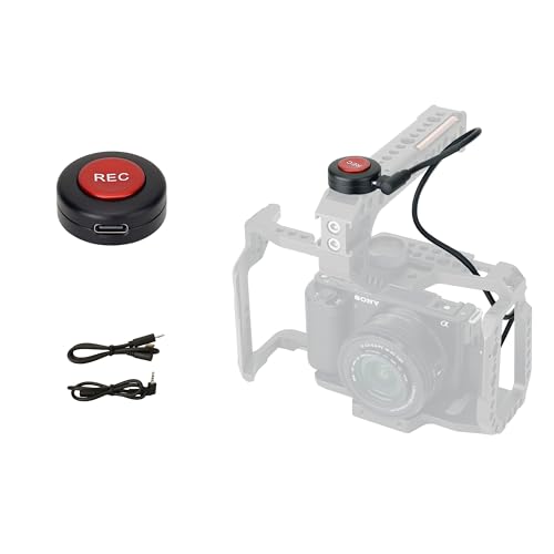 Konova Record Button for Top Side Handle not Including Handle Remote Trigger Compatible for Sony A7  Panasonic S5  Fujifilm X-T3