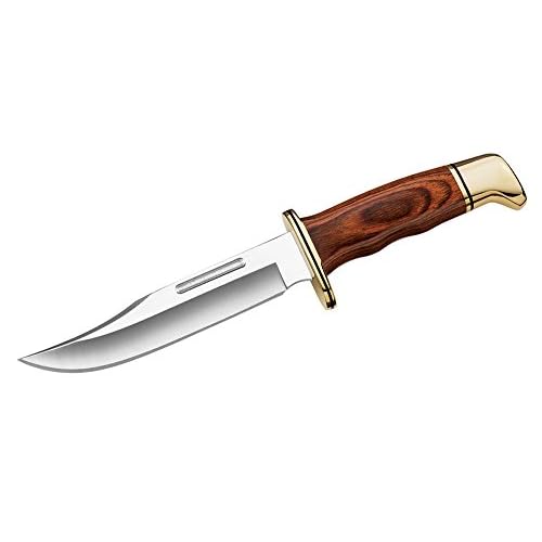 Buck Knives 119 Special Pro Fixed Blade Hunting Knife, 6 S35VN Stainless Steel Blade, Micarta Handle