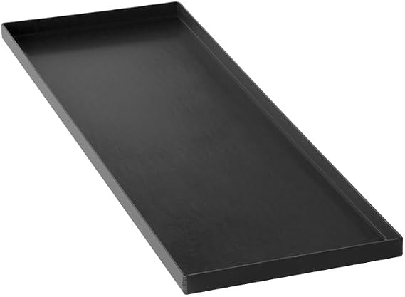 Lloyd Pans Roman Style Pizza Al Taglio Pan 20CM by 60CM (7.87X23.62X0.79 Inches-Inside dimension) - PSTK