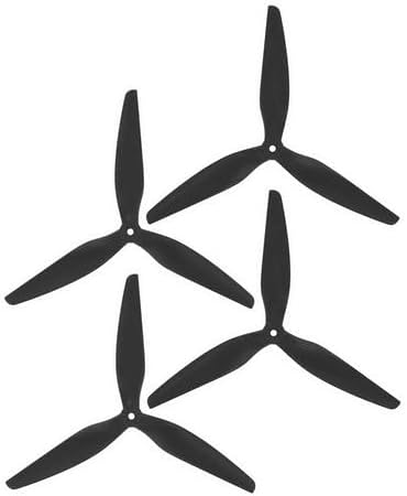 4pcs HQProp MacroQuad 9x5x3 9 Inch 3-Blade Propeller Set (2X CW / 2X CCW) Glass Reinforced Nylon