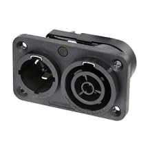 Neutrik Nac3px-top Mains Chassis In-outlet Cbc Top; Product Range:powercon True1 Series; Gender:plug, Receptacle; Voltage Rating:250vac; Current Rating:20a; Connector Mounting:panel Mount; Contact Ter