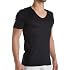 Black V-Neck T-Shirt - Sea Island Cotton by Zimmerli