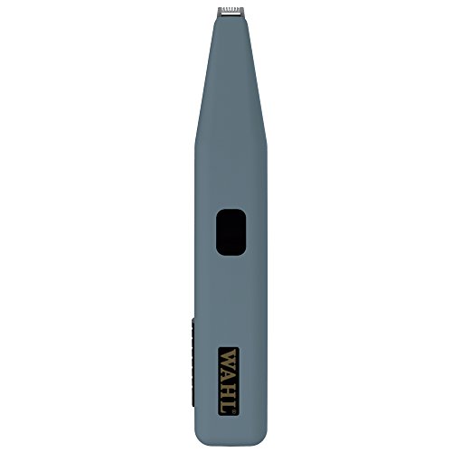 Wahl Professional Animal Stylique Pet, Dog, Cat Trimmer and Grooming Kit for Paws, Ears & Face #9951-210, Light Gray