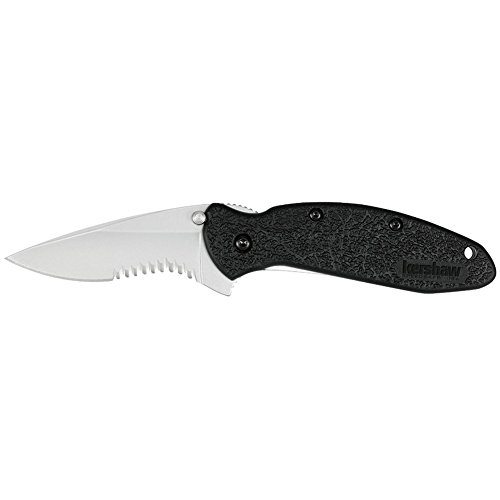K.O. Scallion, Black Polyamide Handle, ComboEdge