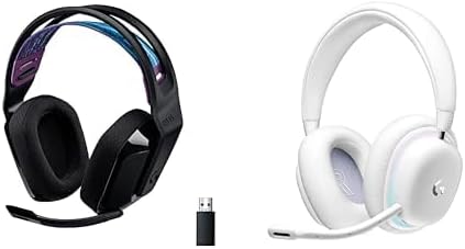 Logitech G Logitech G535 Lightspeed Wireless Gaming Headset Litra Beam Premium LED Gaming Key Light with Truesoft