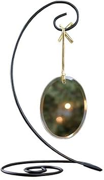 GiftsForYouNow Black Spiral Ornament Stand
