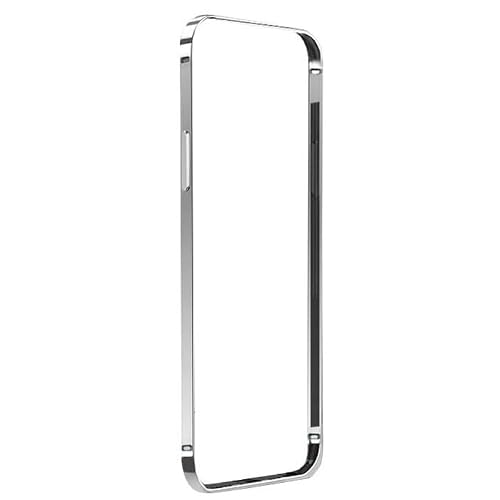 Smartphone Case Cover for iPhone 15 Pro Max Bumper Case Cool Aluminum Bumper Apple iPhone 15 Pro Max Apple iPhone 15 Pro Max iPhone 15 Pro Max Silver