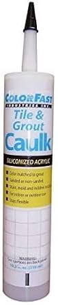 Colorfast Siliconized-Acrylic Caulking - Sanded Mapei Colors - 10.3 fl oz (Moonbeam #5221)