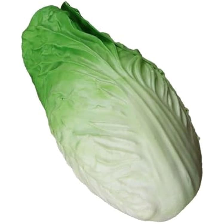 Artificial Chinese Cabbage Simulation Celery Cabbage Vegetable for Home Kitchen Decoration Basket Display Photography