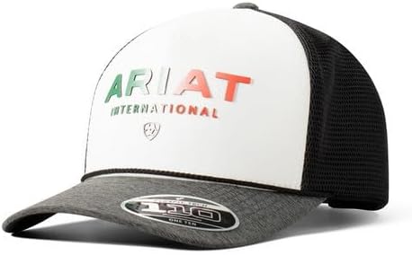 Ariat Flexfit 110 Mens Cap, Mexican Colors White