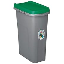 Stefanplast Rubbish Bin, Green, 40 L