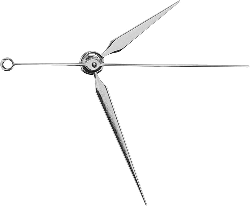 1 Set Watch Hands Replacement Compatible for NH35 4R 7S Movements, Hour, Minute, and Second Pointer - Universal Precision Watchmaking Mechanical Part