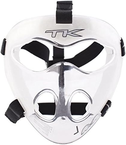 TK Field Hockey Mask Protective Face Mask for Girls & Boys - Field Hockey Equipment & Protective Gear for Players - Clear