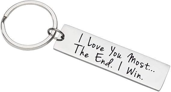 Valentines Day Gifts for Him Her Husband Keychain from Wife Wedding Gifts for Couple 6 10 Year Anniversary Keychain for Boyfriend Girlfriend Best Friend Birthday Christmas Stocking Stuffers
