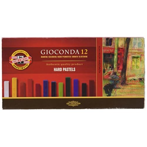 Koh-I-Noor GIOCONDA 8112 Hard Pastel Pencils for the Artist Pack of 12