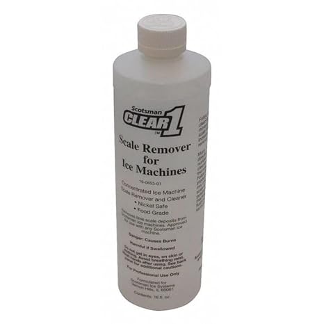 Scotsman 19-0653-01 Clear1 Cleaner 16oz