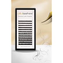 Eyelash Extension B C CC D J Curl Mix 5-20mm 0.03 0.05 0.07 0.15 Super Matte Classic Lash Extensions Professional Supplies for Lash Techs (CC-0.03, 5-8mm)