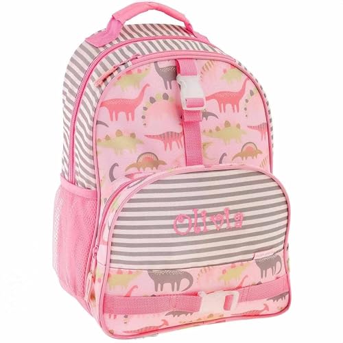 Personalized Trendsetter Backpack Pink Dino