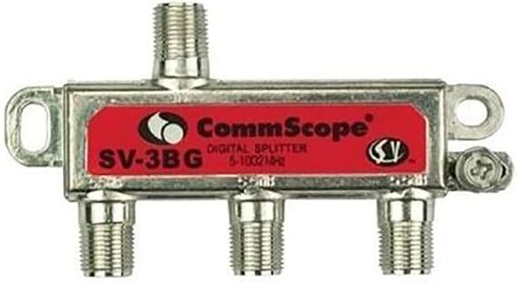 Commscope Sv-3bg 3-way Balanced Splitter, 5-1002 Mhz by Commscope