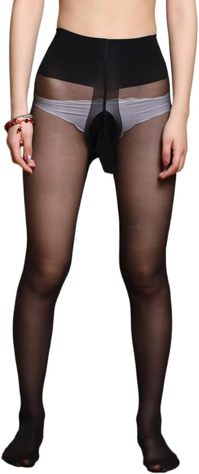 Mens Ultra Sheer Pantyhose Seamless Pantyhose 10D Mens Nude Underwear Male Stockings Lingerie Halloween Cosplay
