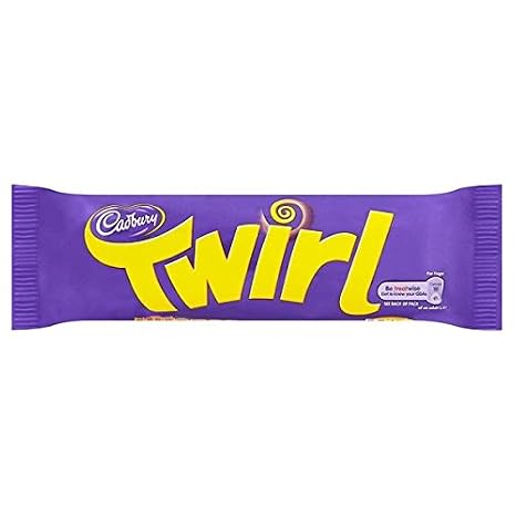 Cadbury Twirl Chocolate 48 x 34g Bars (Bulk Buy)