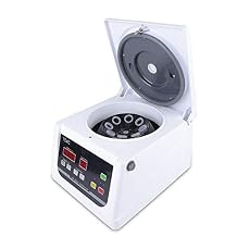 Micro Centrifuge Machine, 8x15mL Lab Bench Top Centrifuge with Microcomputer Control - 4000r/min Low Speed, Auto Protection for Test Tubes & Samples