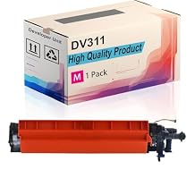 DV311 Developer Unit Compatible for Konica Minolta bizhub C220 bizhub C280 bizhub C360 Printers, High Yield 100000 Pages, Print More Pages (1 Pack Magenta)