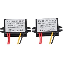 AC10-28V DC12V, AC to DC Rectifier, AC to DC Converter Suitable for Vehicle Screen, Surveillance Camera, Fan, Water Pump, Motor, Router (3A) (1)