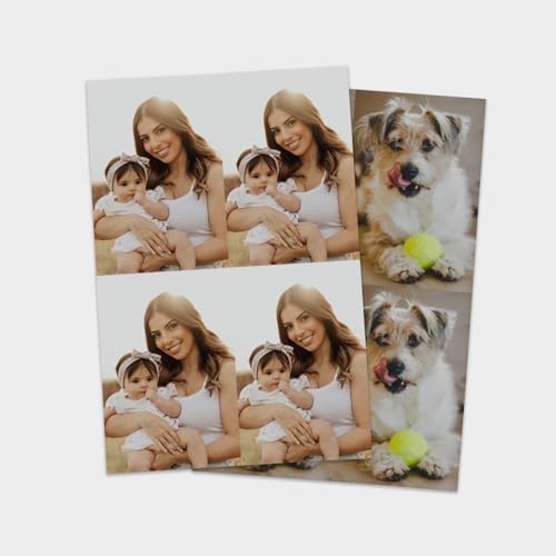 Personalized Mini Print: Four 2x3 Copies of Your Photo Set of 2