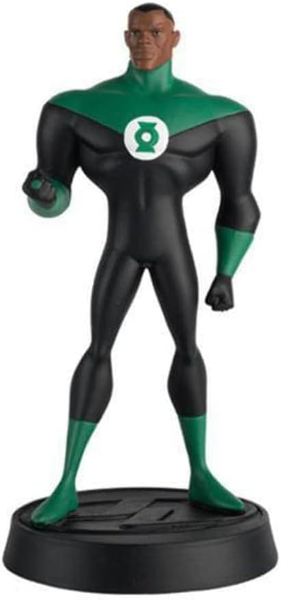 Eaglemoss DC Super Hero Collection: Justice League The Animated Series: #03 Green Lantern Figurine, Multicolor, 5"