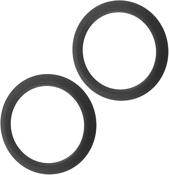 Silicone Brewing Group Seal For Nuova for SIMONELLI Appia, 8.2mm Thick, Black(2PCS)