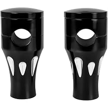 Motorcycle Universal 1 Cafe Racer 1" 25mm Handlebar Riser Clamp Mount For Harley Touring Dyna Sportster Honda Yamaha Kawasaki