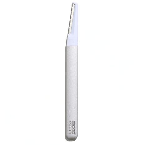 Facial Exfoliating Tool for Face - Dermaplaning Tool - The Perfect Tool for Smooth Radiant Skin. No Exfoliating Brush or Scrub Needed for Glowing Skin